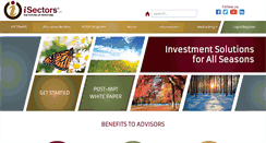 Desktop Screenshot of isectors.com